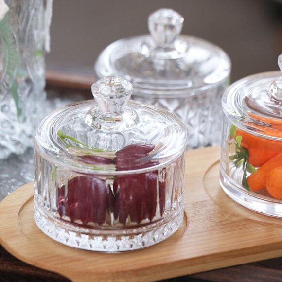 Glass Candy Dish with Lid – CLEARANCE DEAL! - Picture 7 of 10